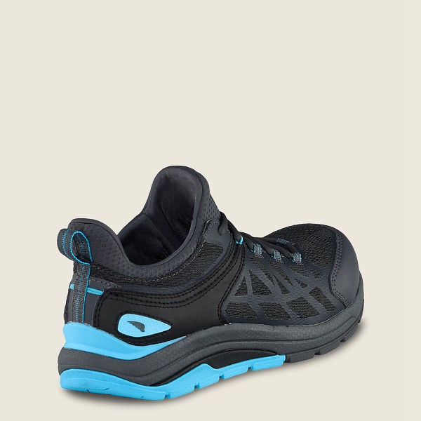 Chaussures de Travail Red Wing - Cooltech™ Athletics - Safety Toe - Noir/Bleu - Femme 527OBSIAE